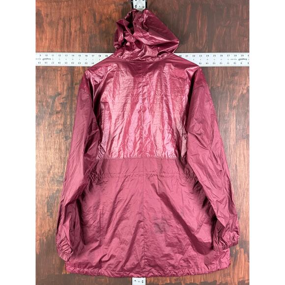 Texas A&M Aggies Columbia Woven Windbreaker Rain Jacket Maroon Mens XL NCAA ATM - Picture 9 of 12